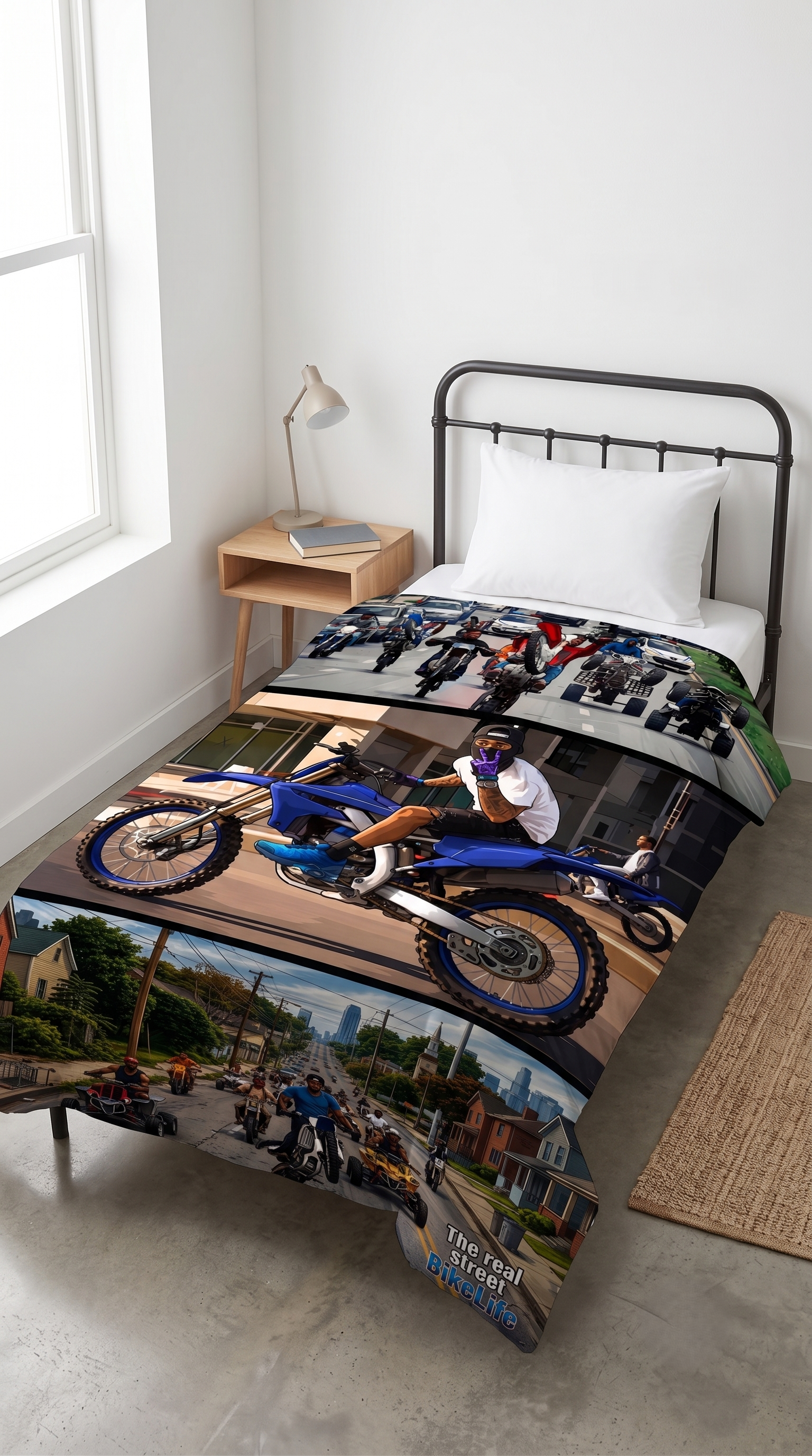 Housse de couette BikeLIfe The REAL STREET